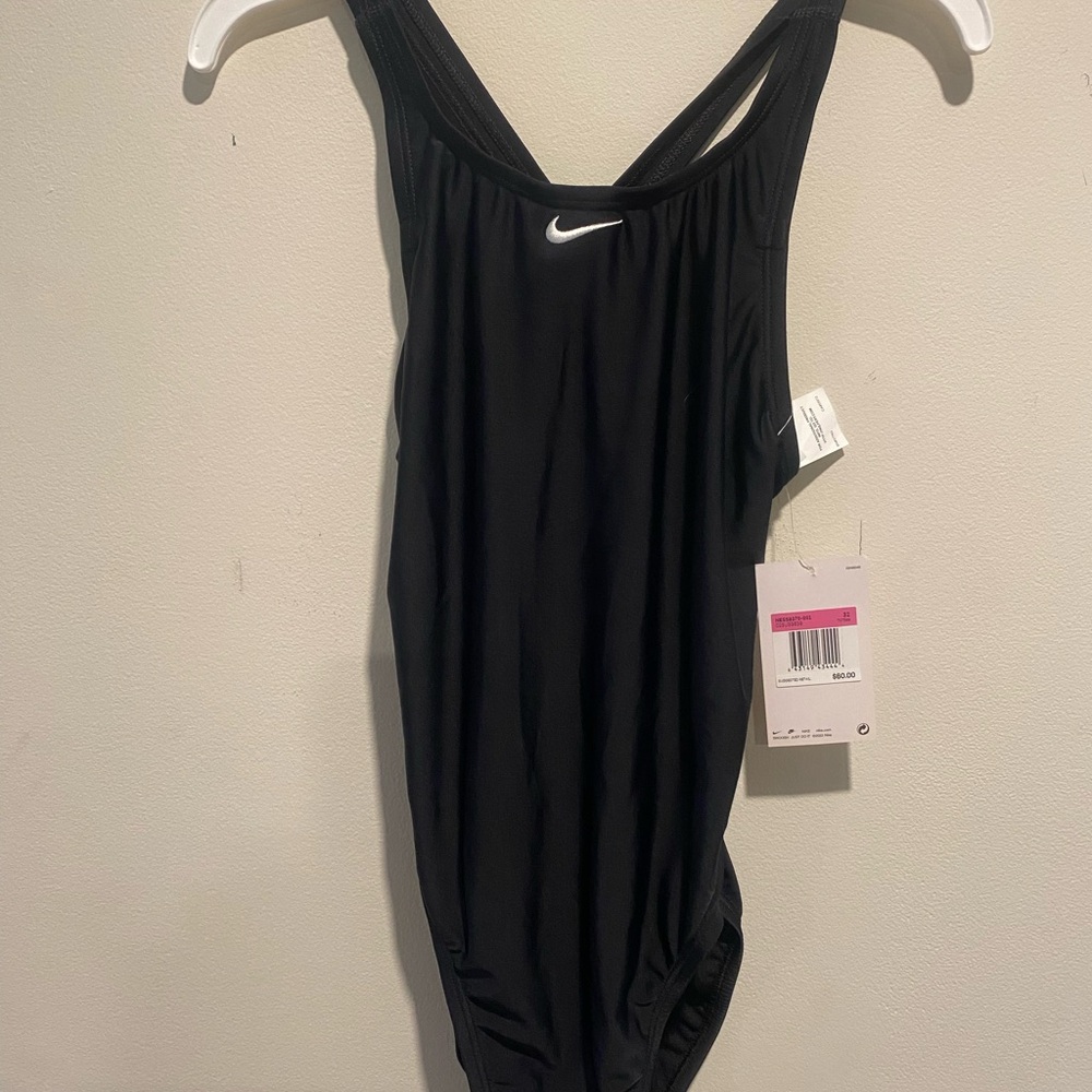 Nike Black Athletic Swimwear